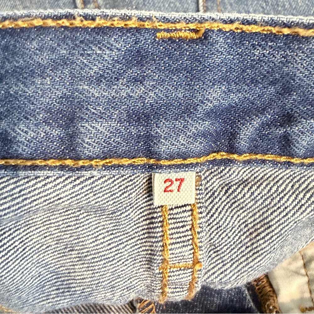 Levi's Classic Icon Deconstructed Button Fly Deni… - image 4